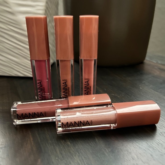 Manna Kadar LipLocked Priming Gloss Stain Set of 5 NEW - Picture 5 of 10